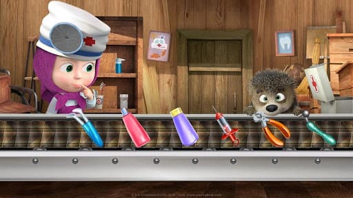 Masha and the Bear: Dentist screenshot 4 - screenshot