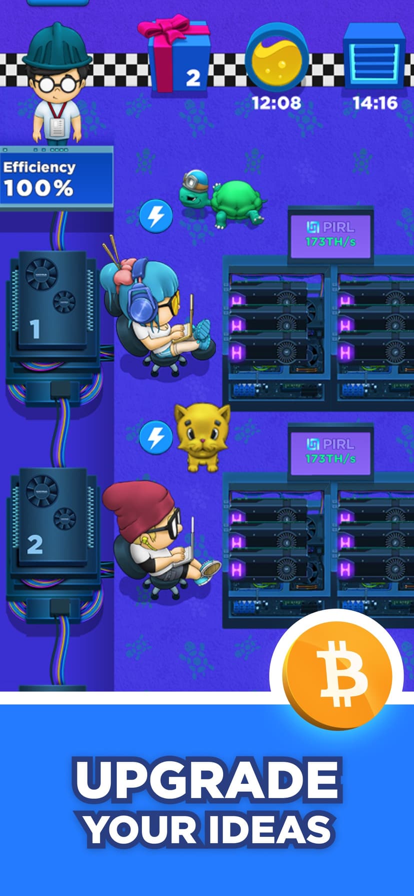 Crypto Miner: Bitcoin Factory screenshot 5 - screenshot
