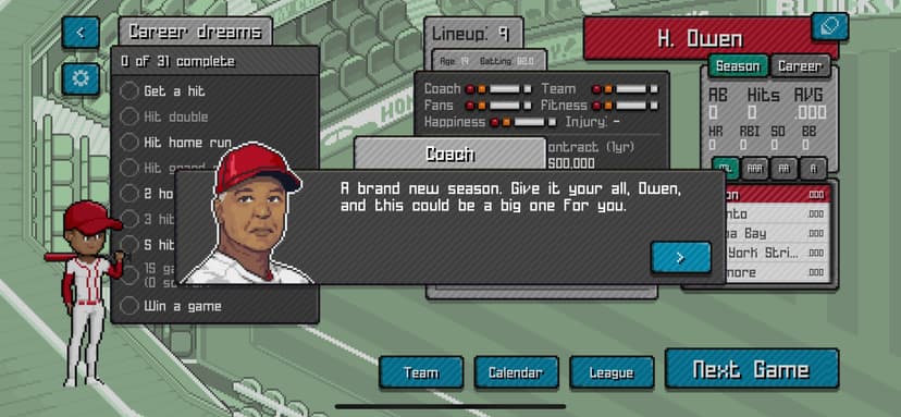 Pixel Pro Baseball screenshot 2 - screenshot