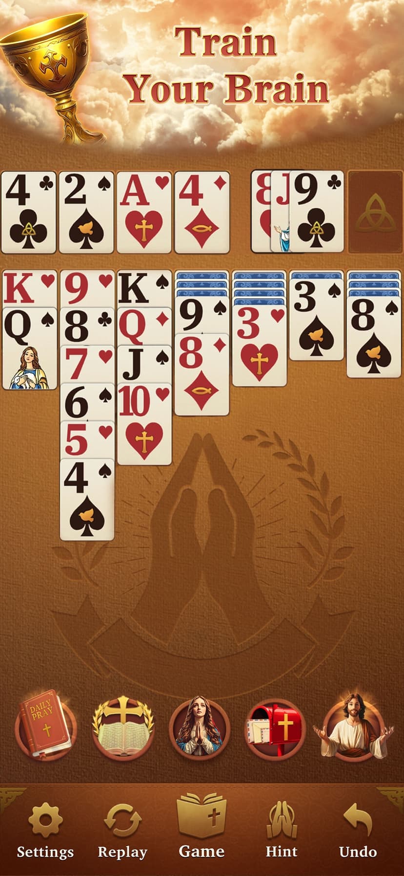 Bible Solitaire - Daily Pray screenshot 2 - screenshot