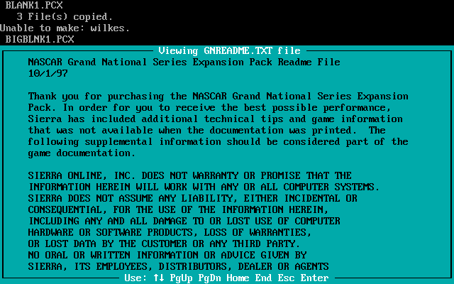 Null - screenshot