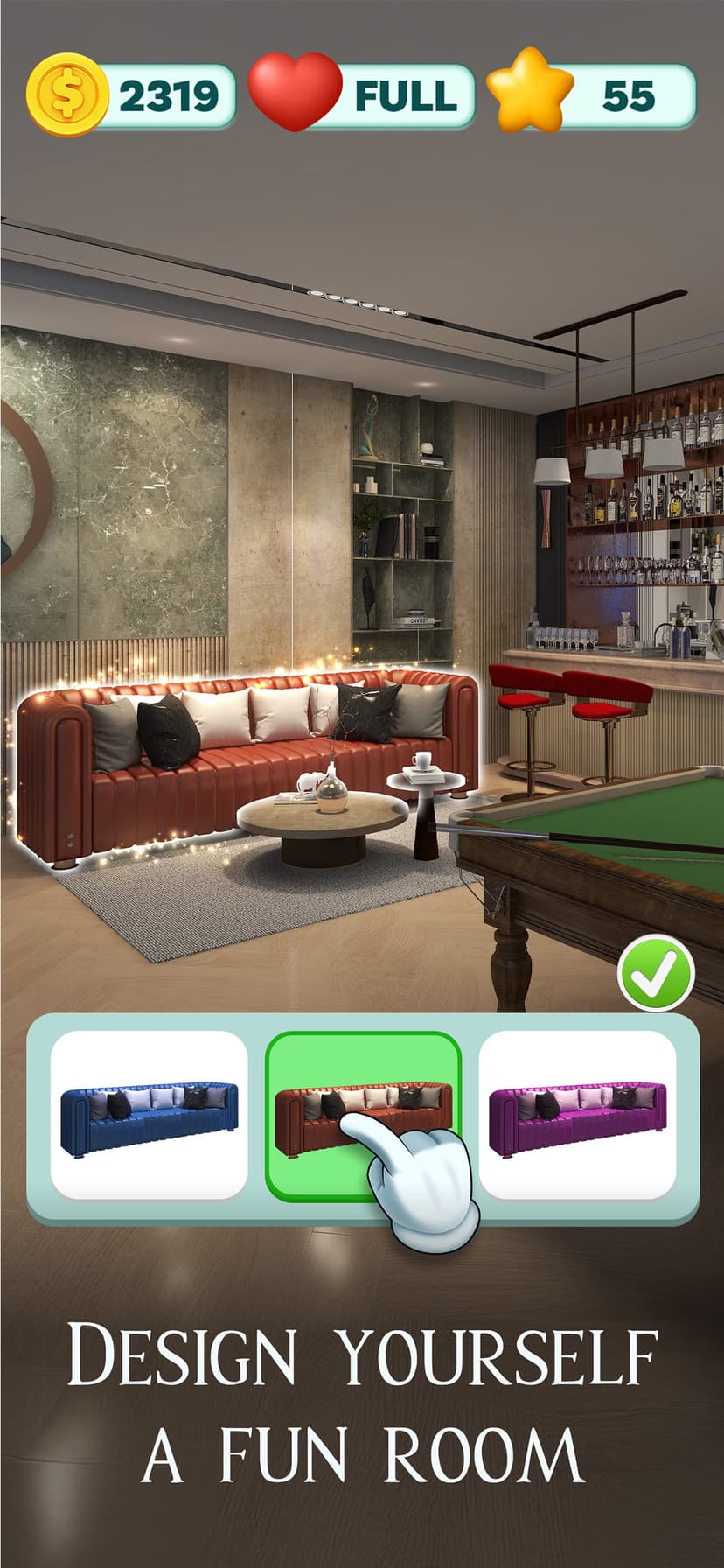 Royal Decor: Renovate & Design screenshot 1 - screenshot