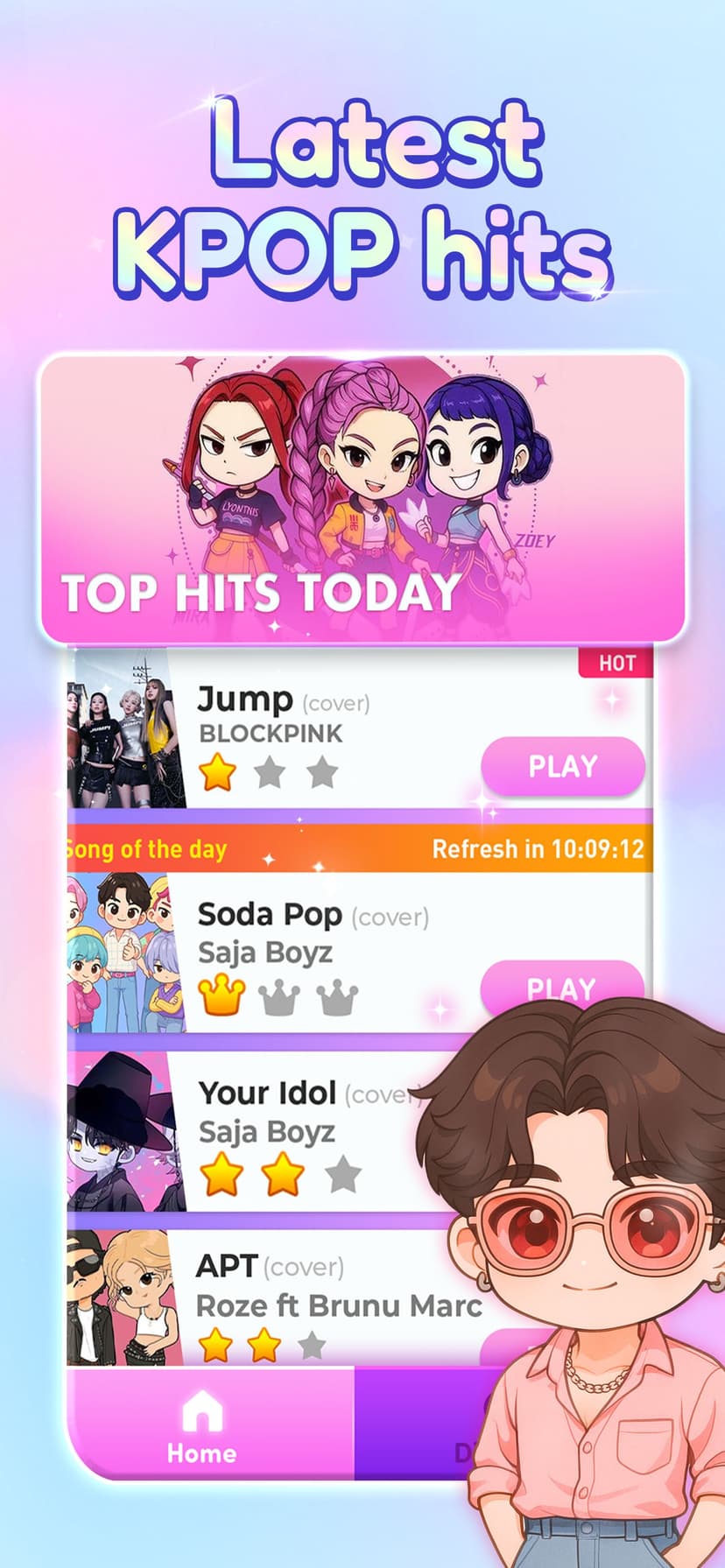 KPOP Piano Beat: Music Game screenshot 2 - screenshot
