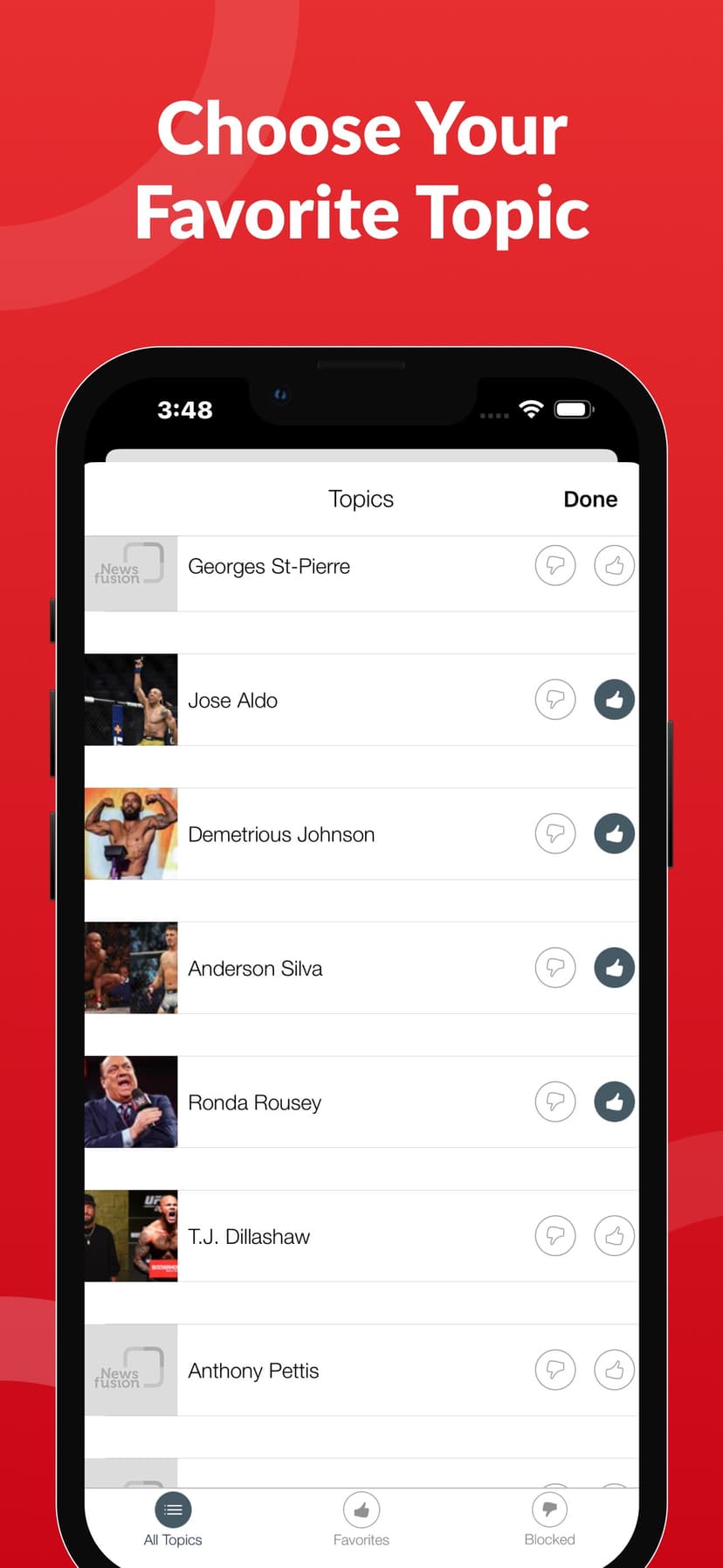 MMA News: Match Results & More screenshot 3 - screenshot
