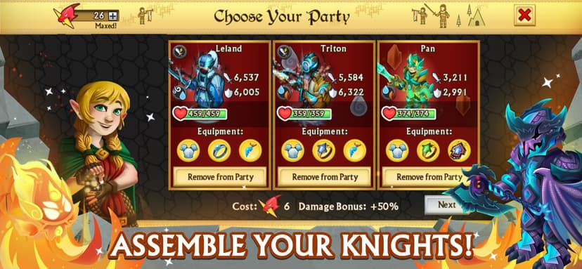 Knights & Dragons - RPG screenshot 2 - screenshot