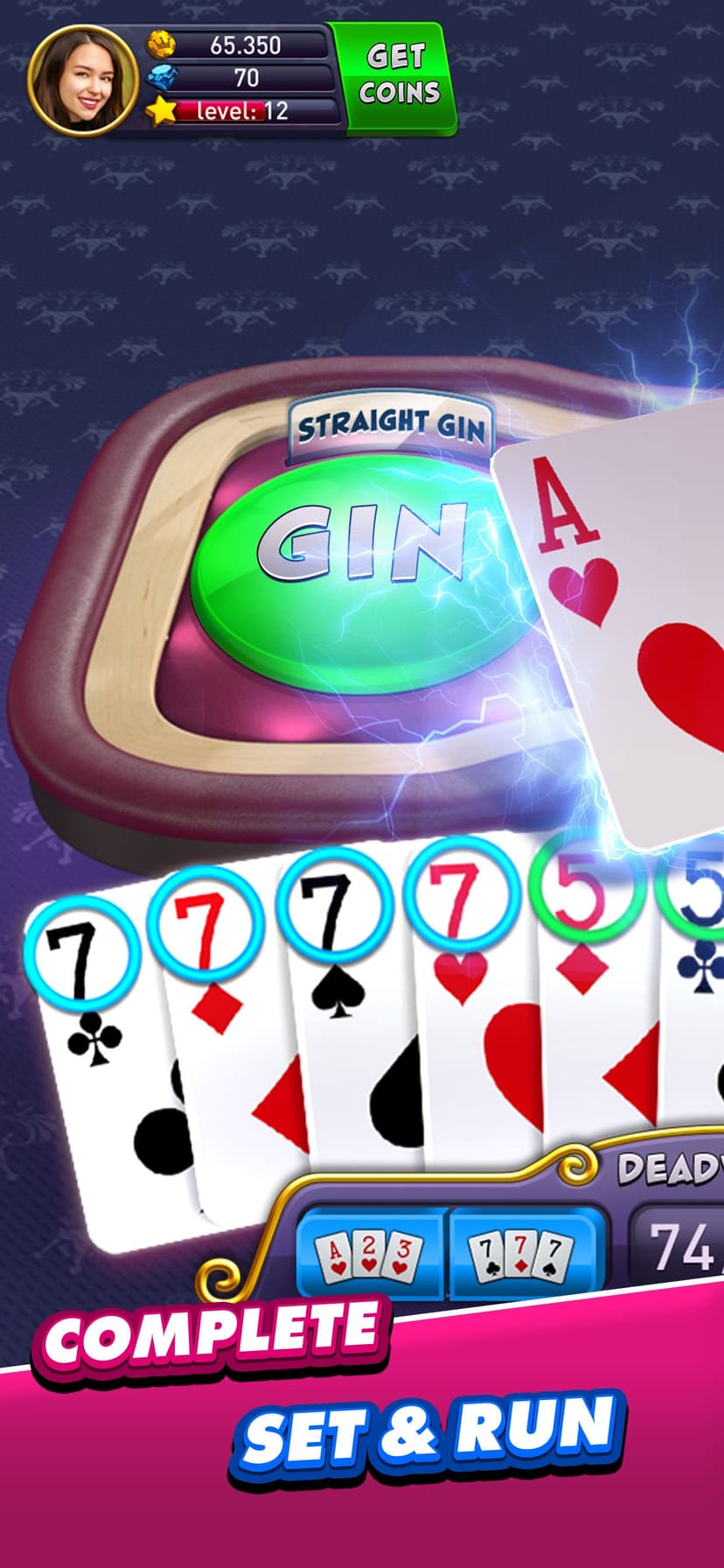 Gin Rummy Plus - Fun Card Game screenshot 5 - screenshot