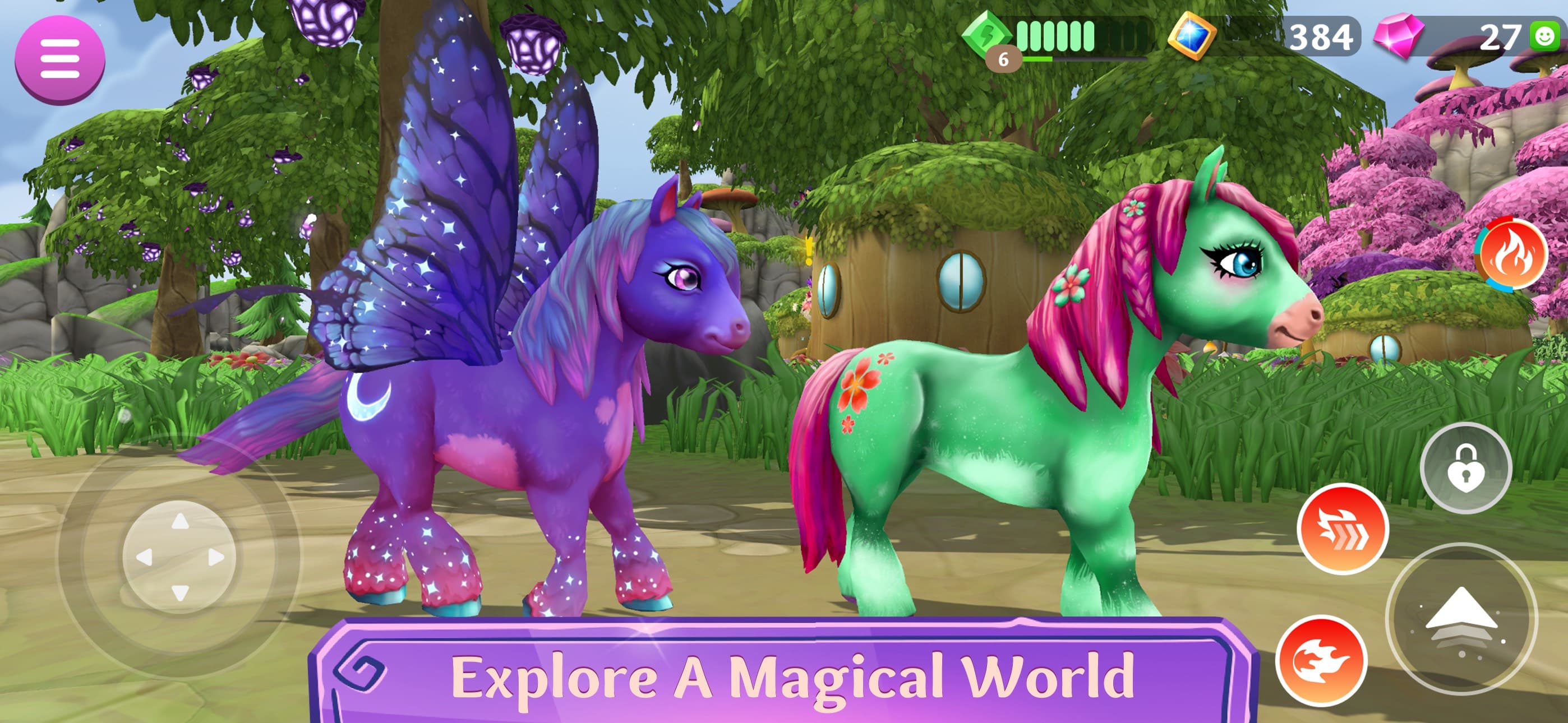 Pony Tales: My Magic Horse screenshot 1 - screenshot
