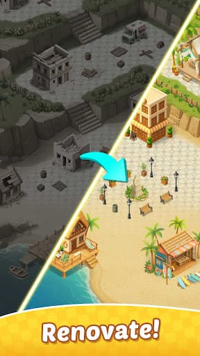 Merge Beach : Gossip & Mystery screenshot 2 - screenshot