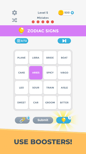 Connections Word Game screenshot 3 - screenshot