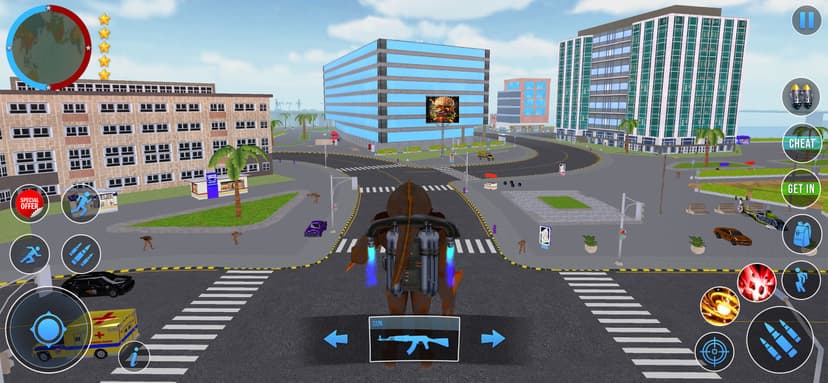 Gangster Fish Head:City Battle screenshot 4 - screenshot