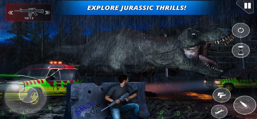 Dinosaur Hunting Jurassic Zone screenshot 1 - screenshot