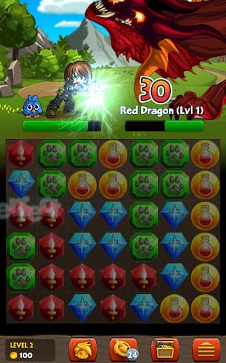 Battle Gems (AdventureQuest) screenshot 6 - screenshot