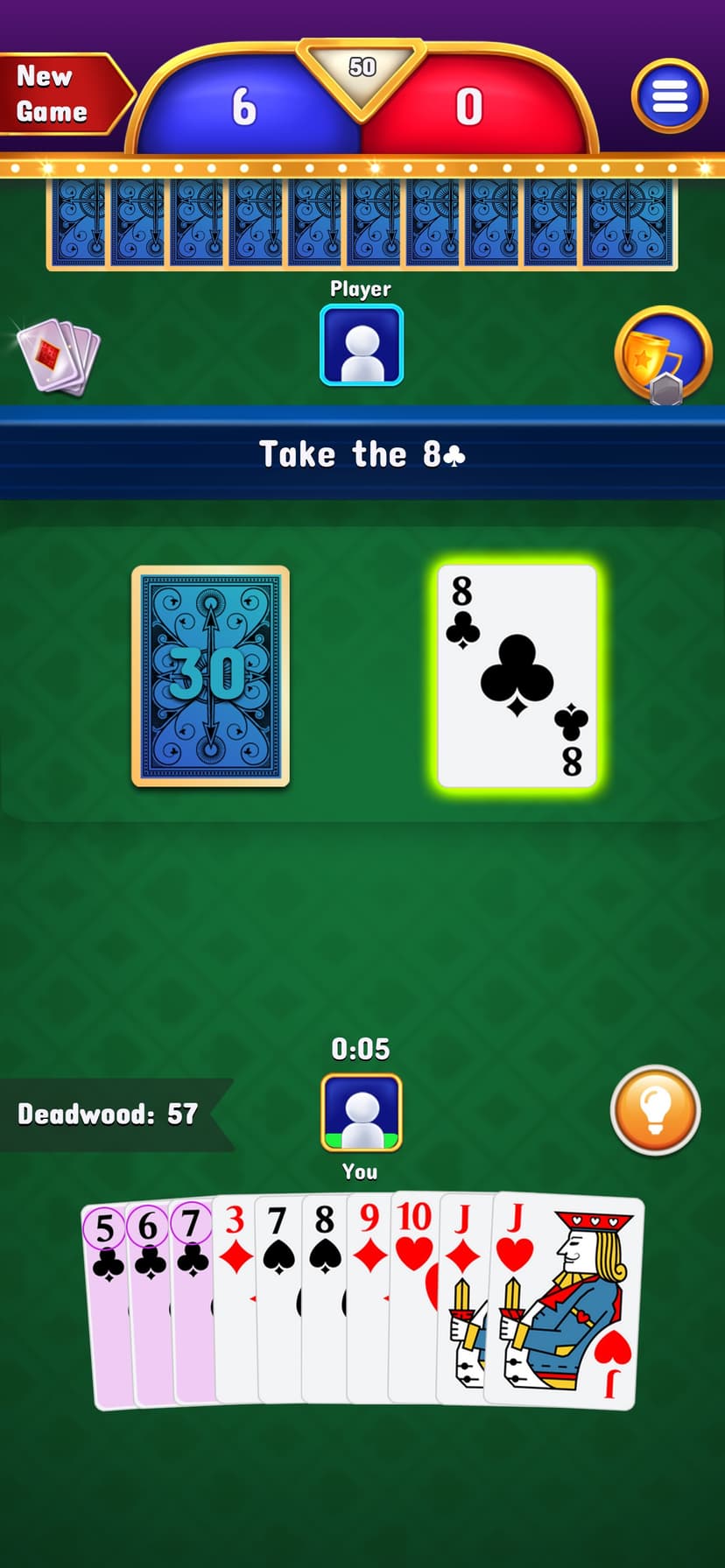 Gin Rummy - Classic Cards Game screenshot 6 - screenshot