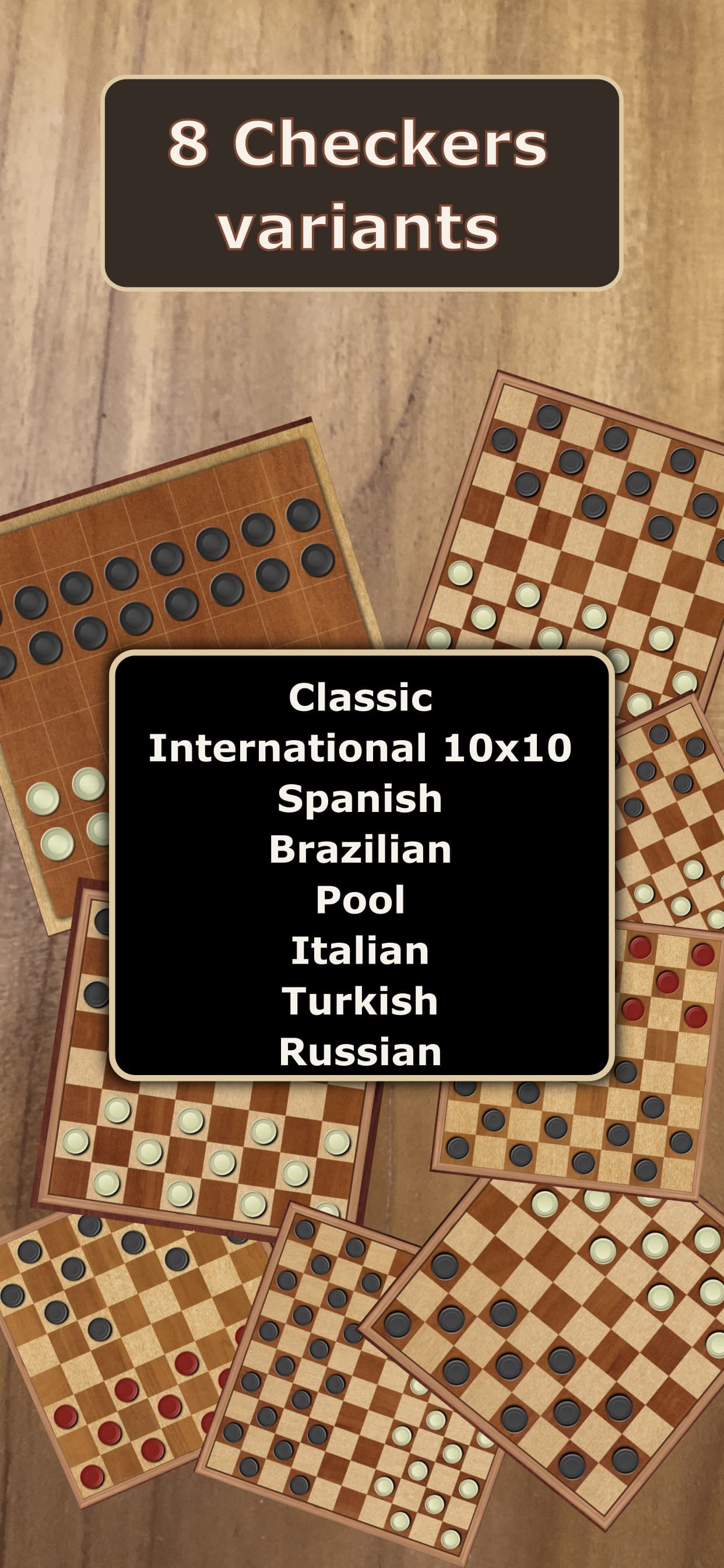 Checkers game screenshot 4 - screenshot
