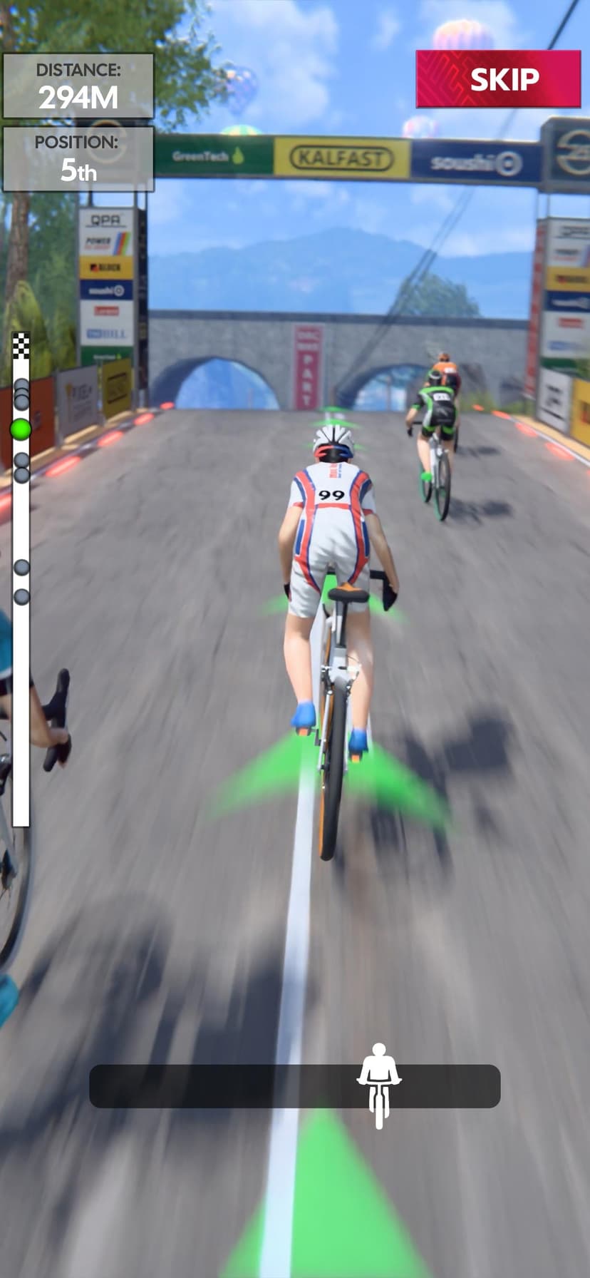 Road Cycling: World Tour Race screenshot 1 - screenshot