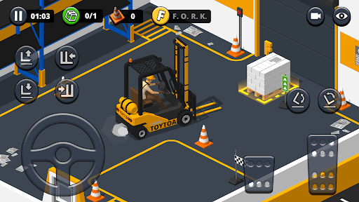 Forklift Extreme Simulator screenshot 1 - screenshot