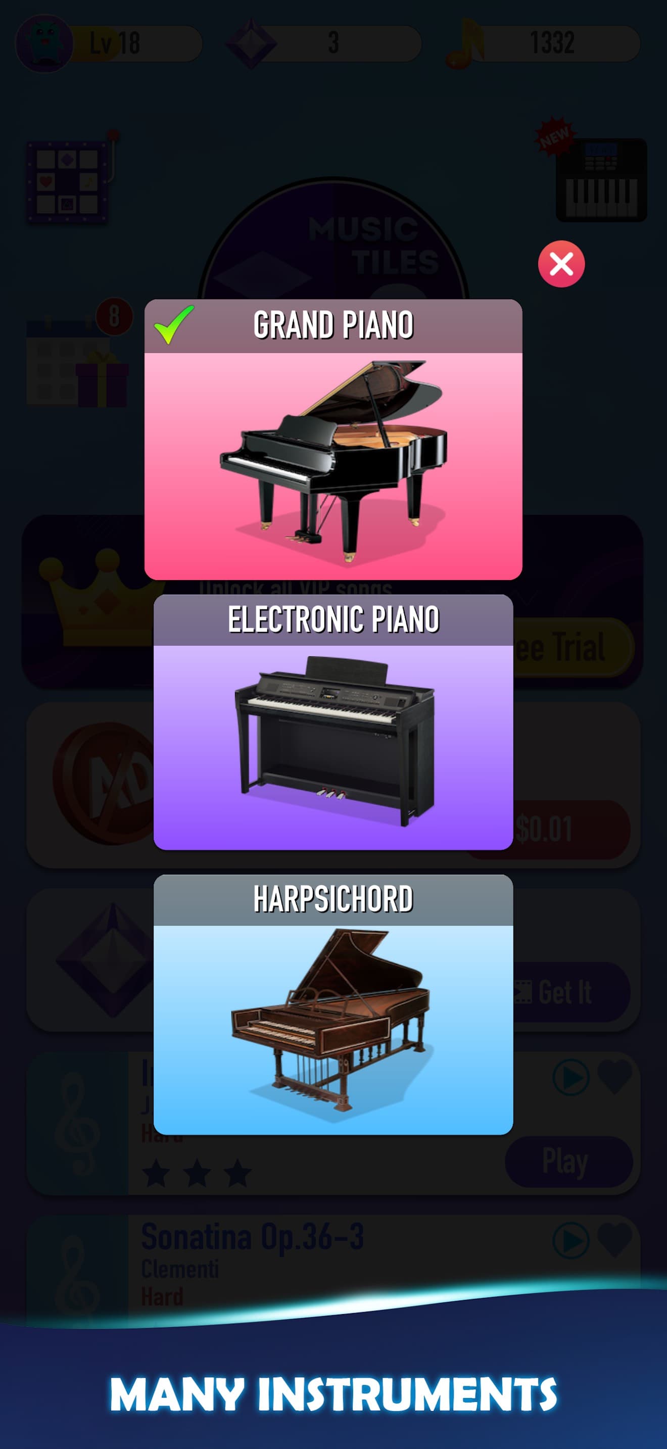 Music Tiles 2 - Fun Piano Game screenshot 6 - screenshot
