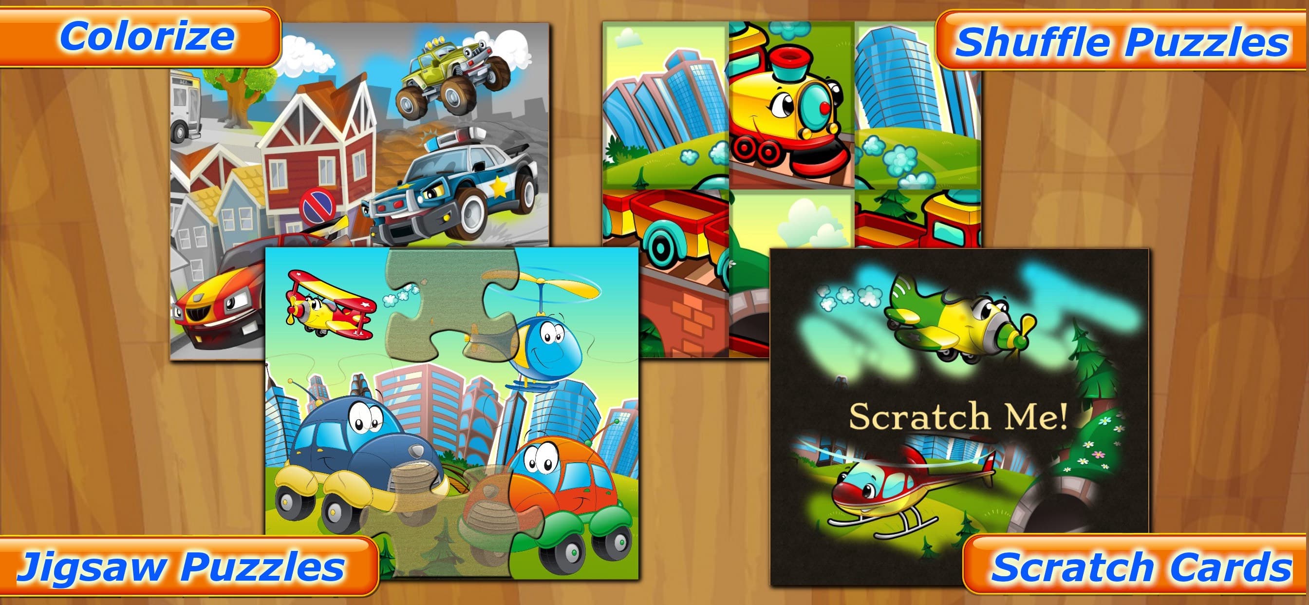 Cars Puzzle Games for Kids screenshot 2 - screenshot