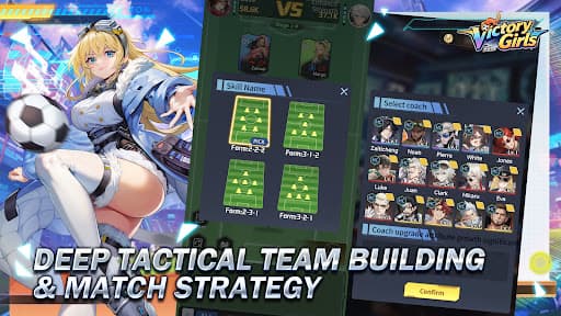 Victory Girls: Anime Soccer screenshot 4 - screenshot