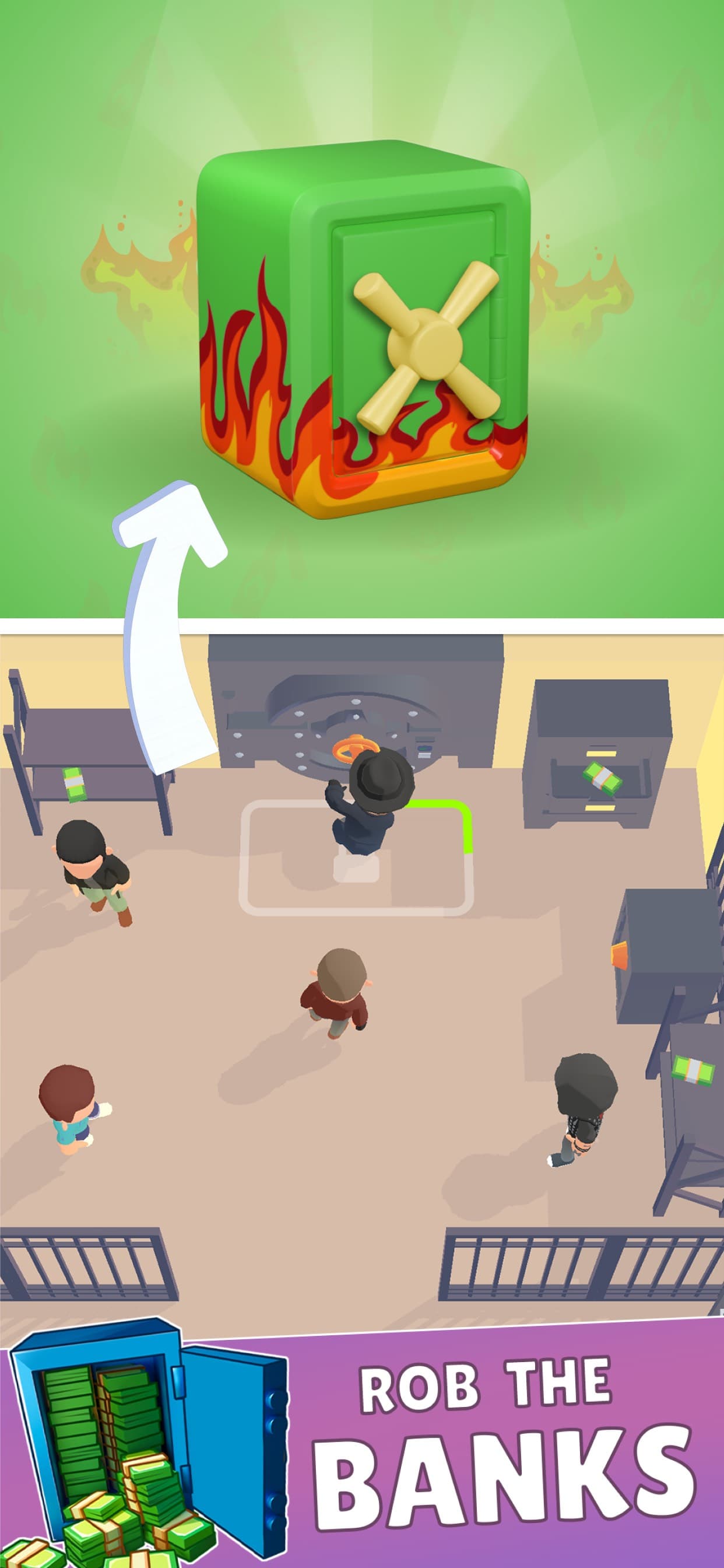 Merge Gangster Heist vs Police screenshot 3 - screenshot