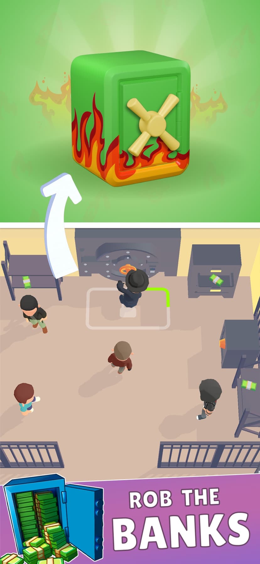 Merge Gangster Heist vs Police screenshot 3 - screenshot