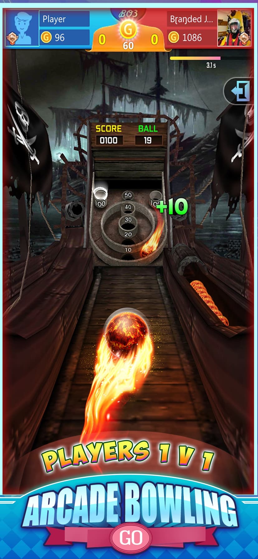 Arcade Bowling Go: Board Game screenshot 3 - screenshot