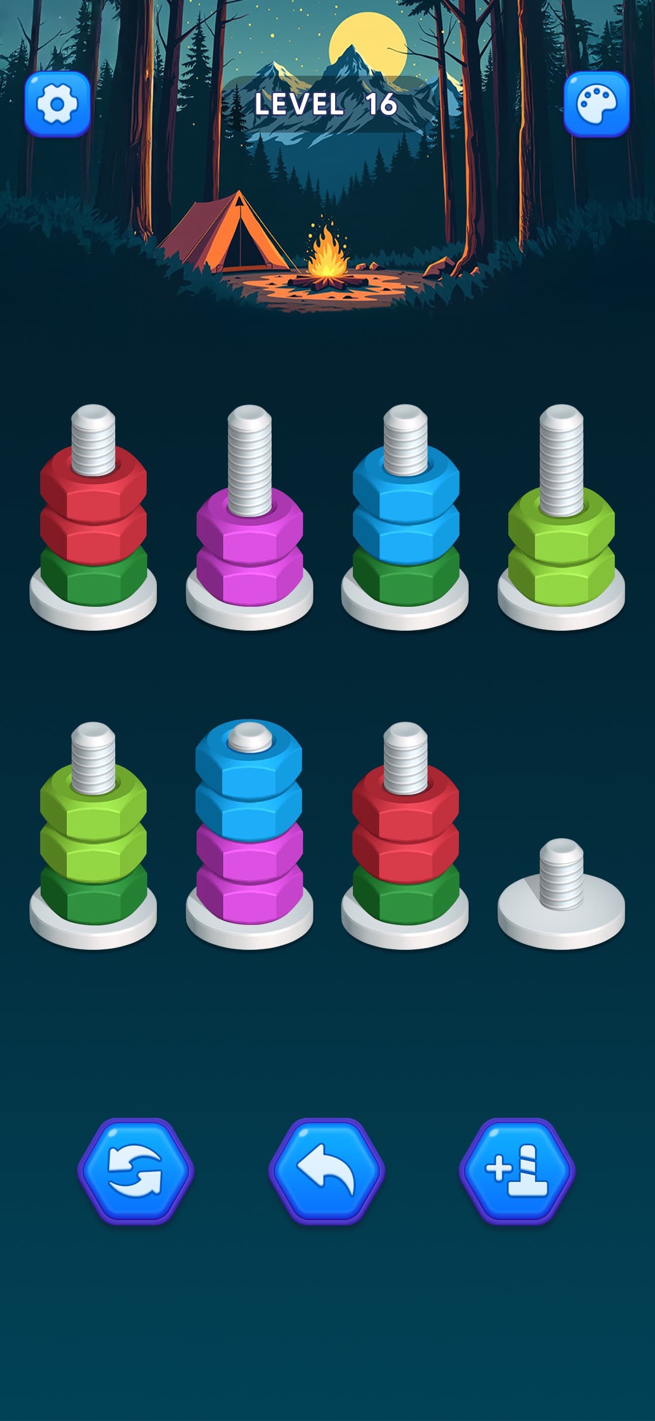 Nut Sort: Sorting Games screenshot 6 - screenshot