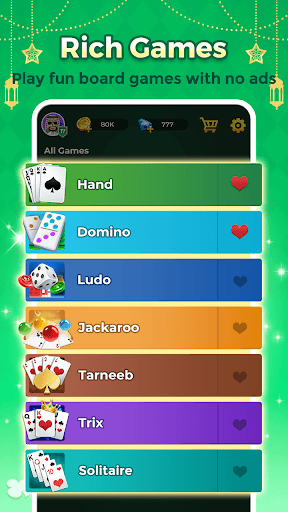 Jalsat: Hand,Ludo,Tarneeb&Trix screenshot 1 - screenshot