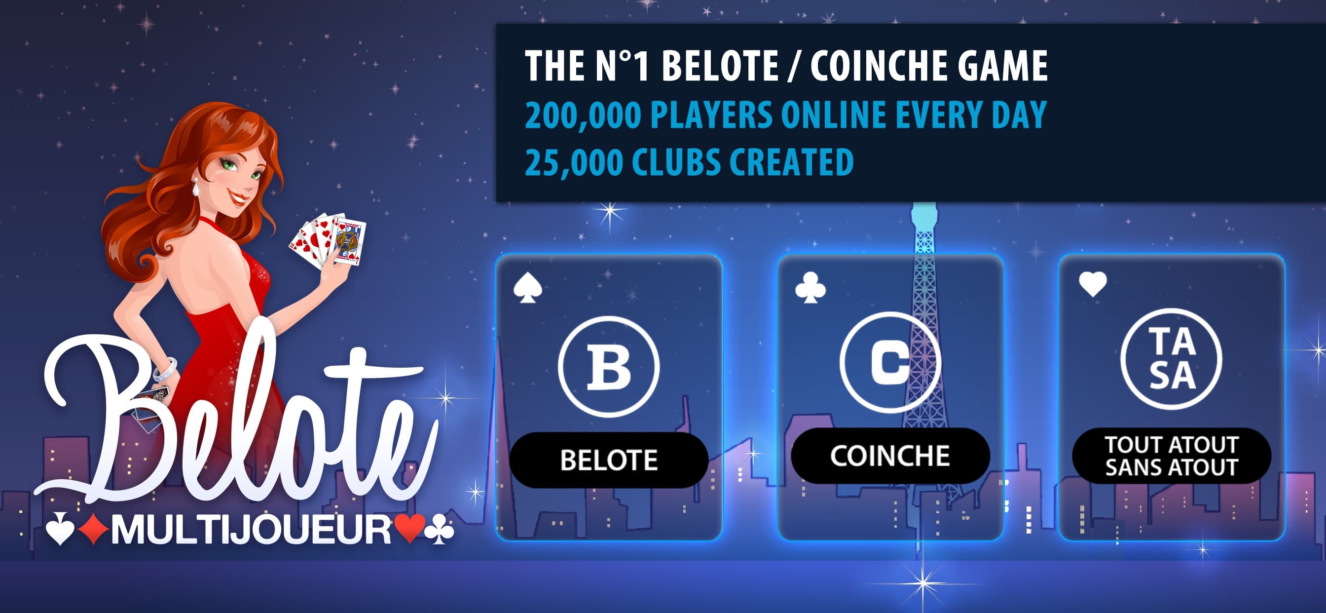 Belote & Coinche Multiplayer screenshot 1 - screenshot