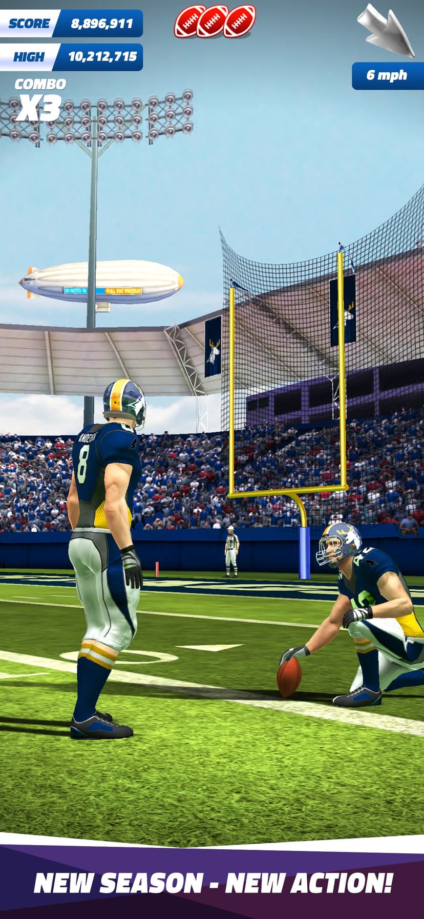 Flick Field Goal 25 screenshot 1 - screenshot