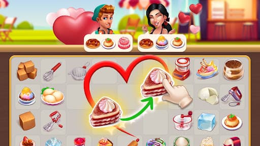 Merge Love - Happy cook screenshot 15 - screenshot
