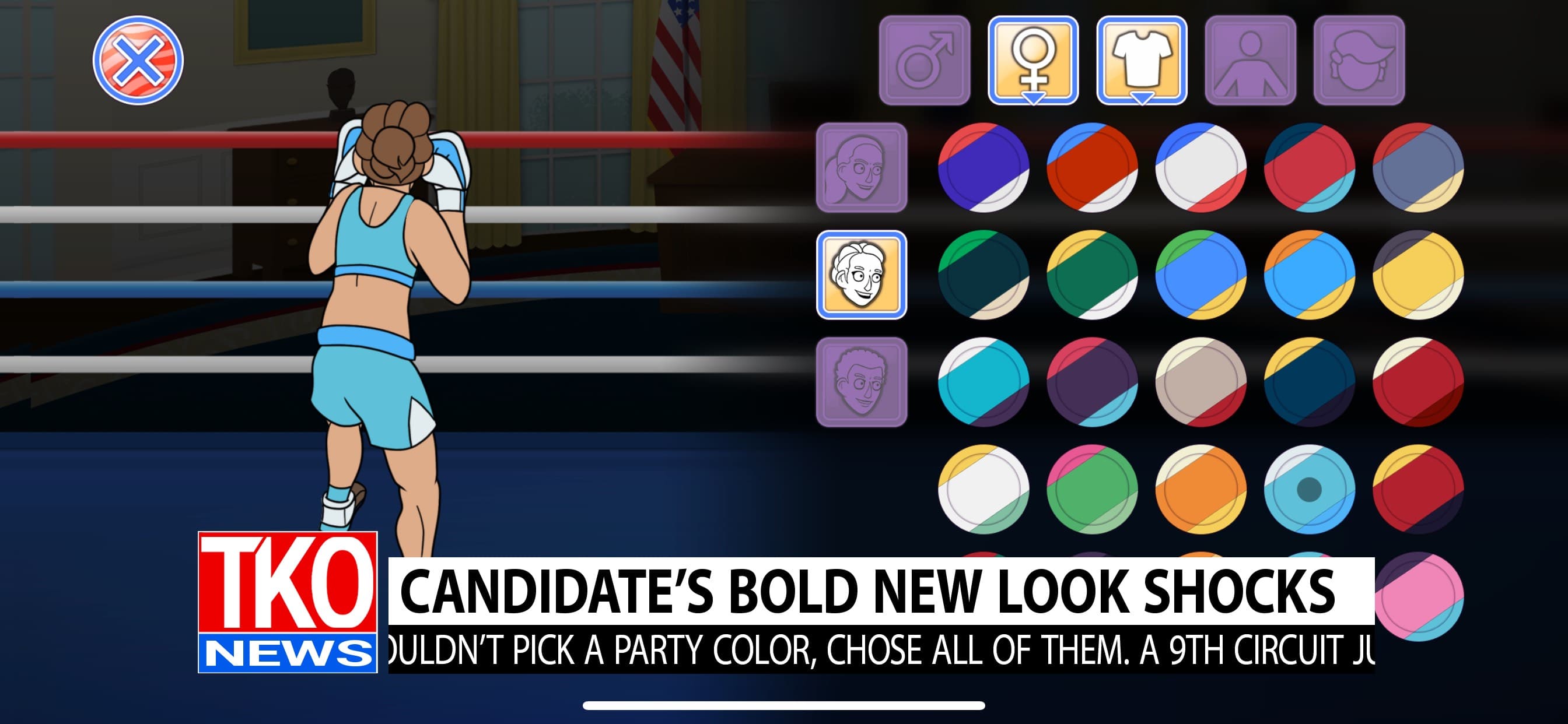 Election Year Knockout: Boxing screenshot 4 - screenshot