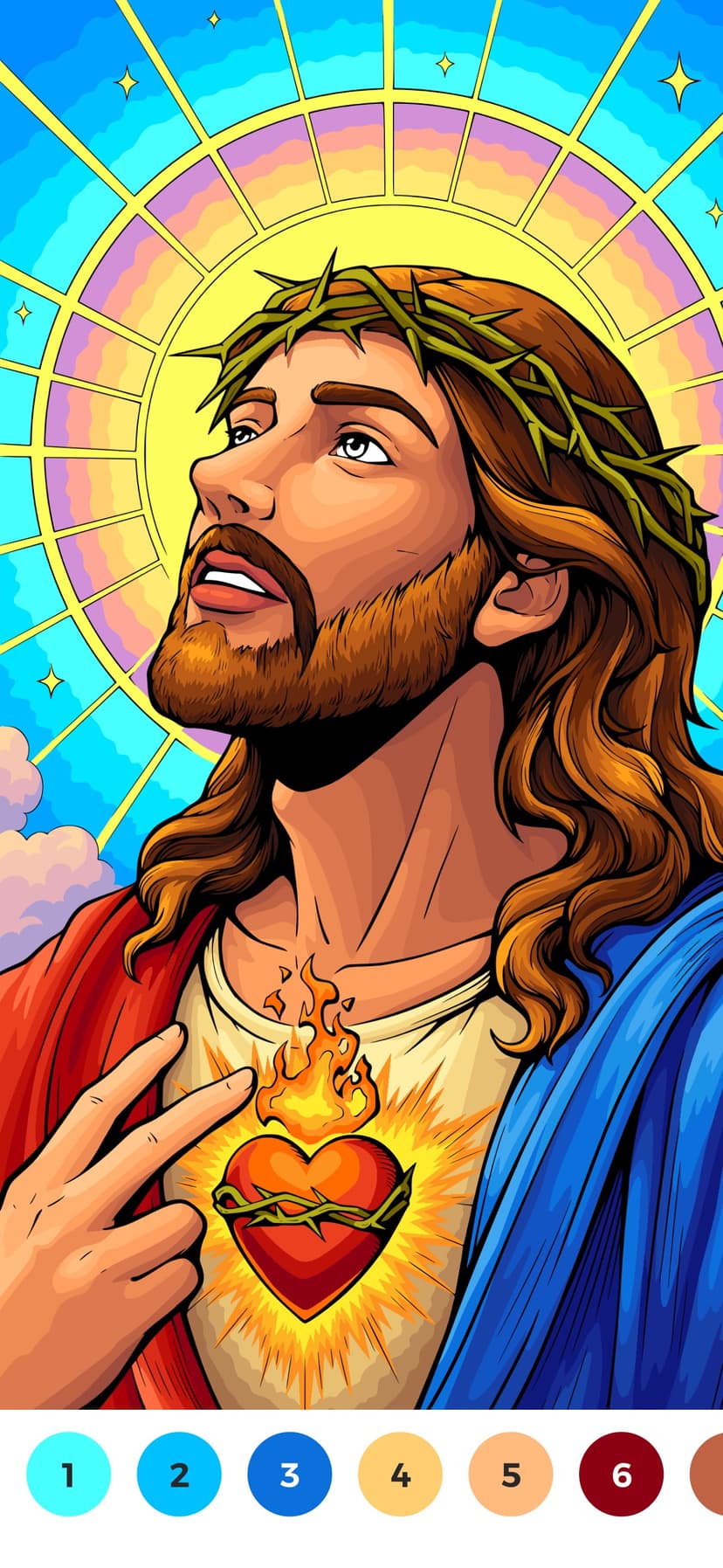 Amen Color-Bible Coloring Book screenshot 4 - screenshot