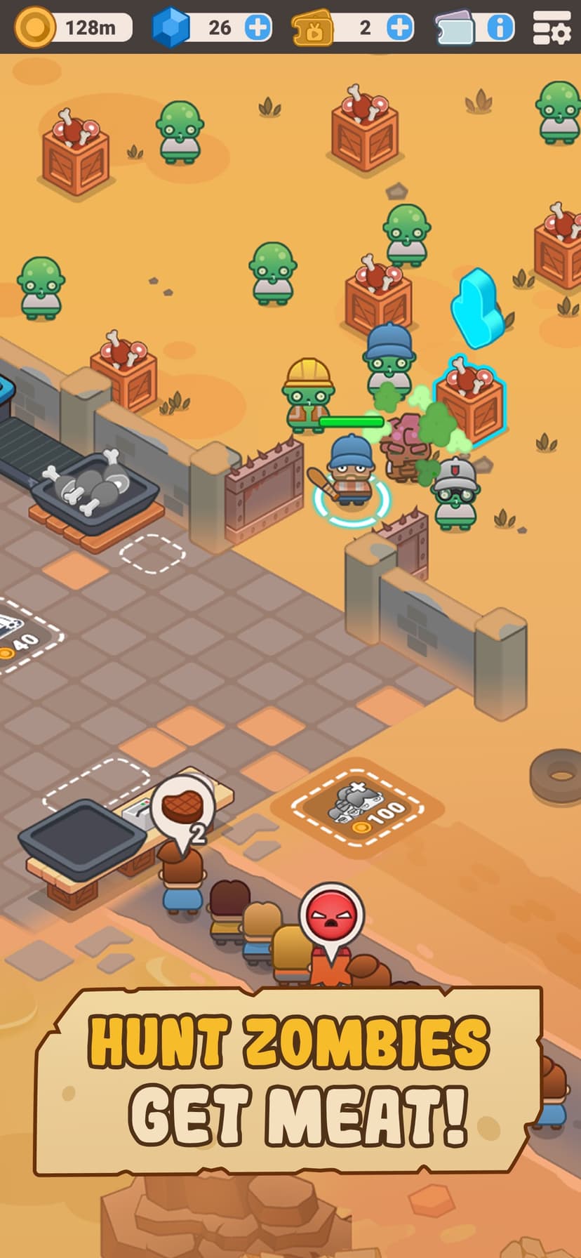 Idle Outpost Zombie Apocalypse screenshot 2 - screenshot