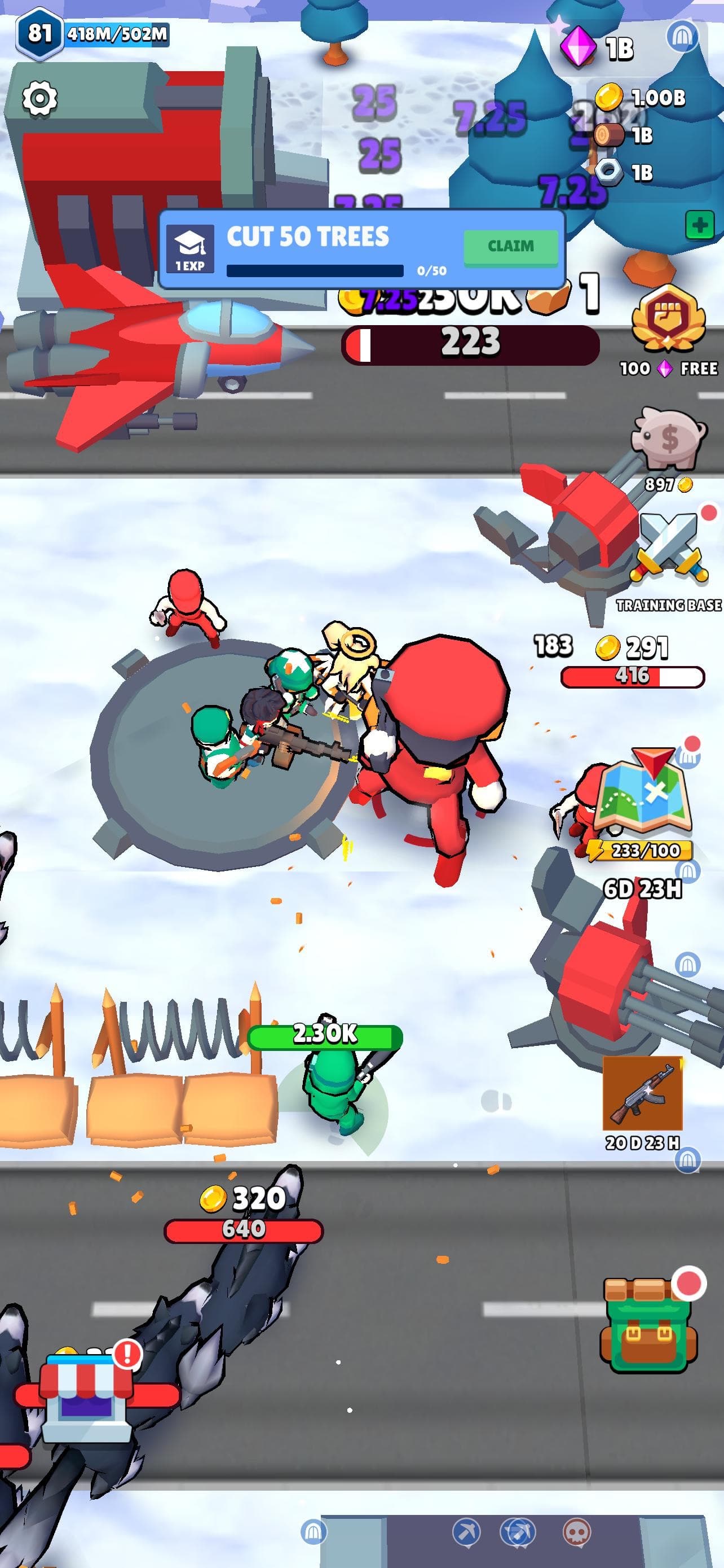Stickman of Wars: RPG Shooters screenshot 1 - screenshot