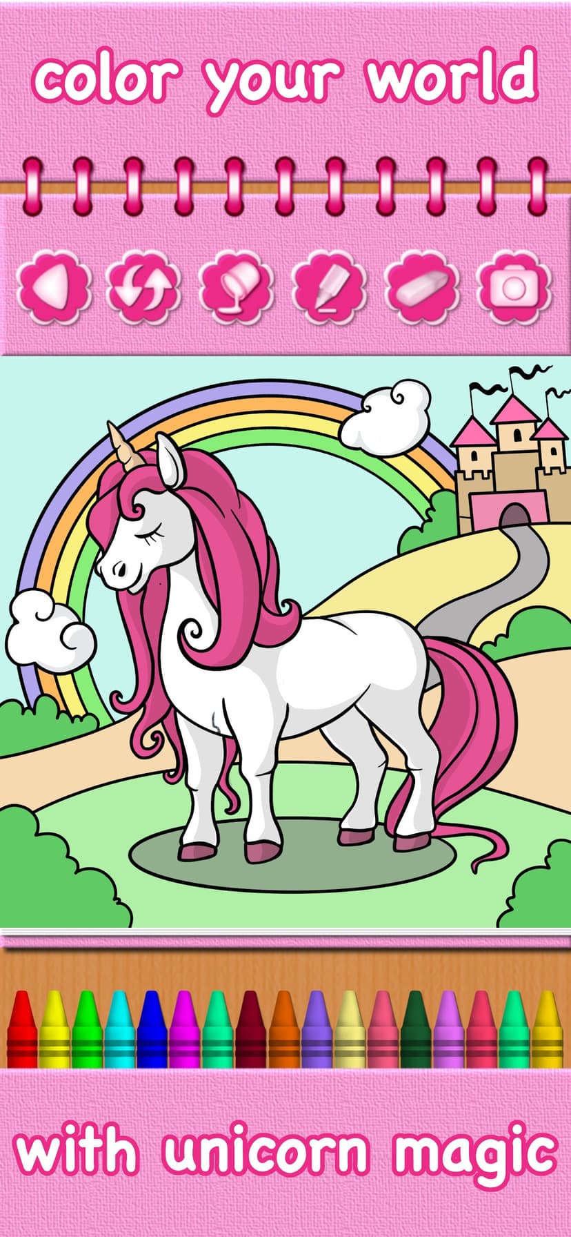 Pony Princess Coloring Book screenshot 7 - screenshot