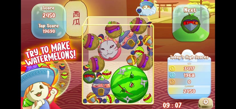 My Suika – Kyo’s Fruit Merge screenshot 1 - screenshot