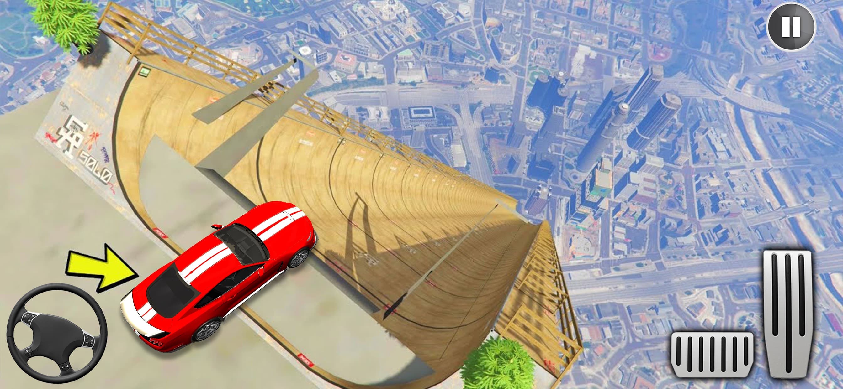 Muscle Car Stunts - Car Games screenshot 1 - screenshot
