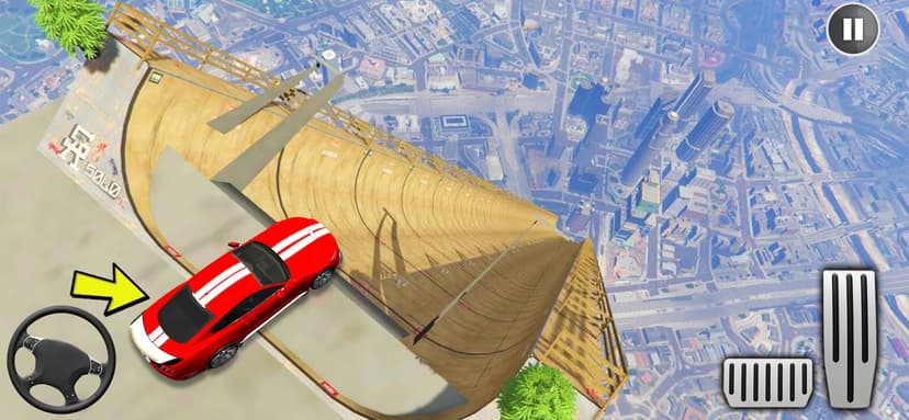 Muscle Car Stunts - Car Games screenshot 1 - screenshot