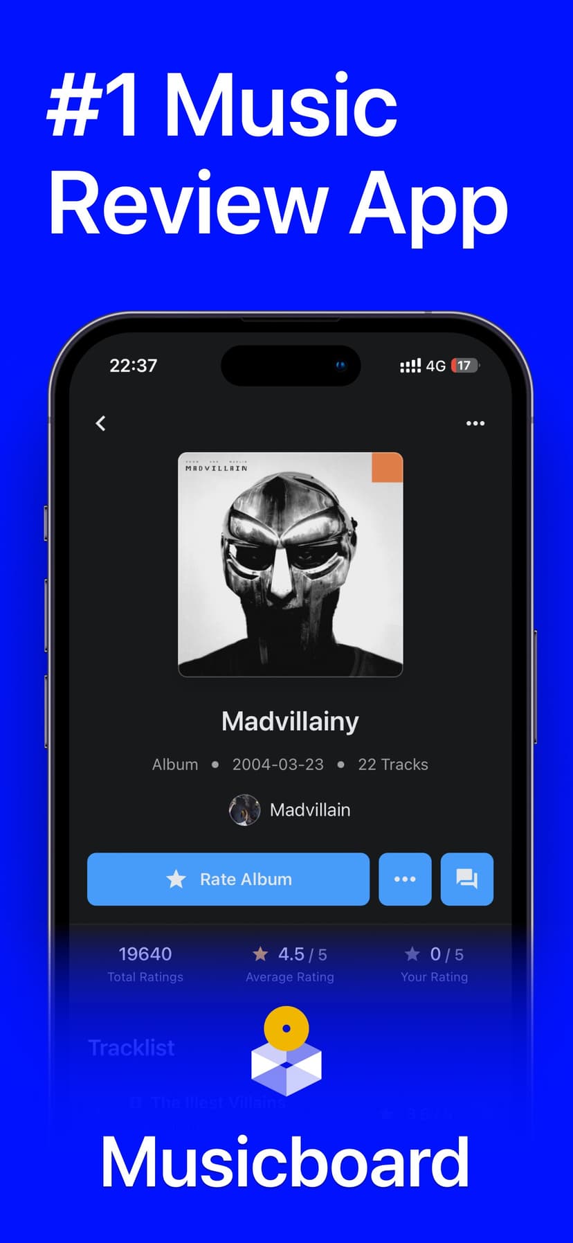 Musicboard: Albums & Songs screenshot 1 - screenshot