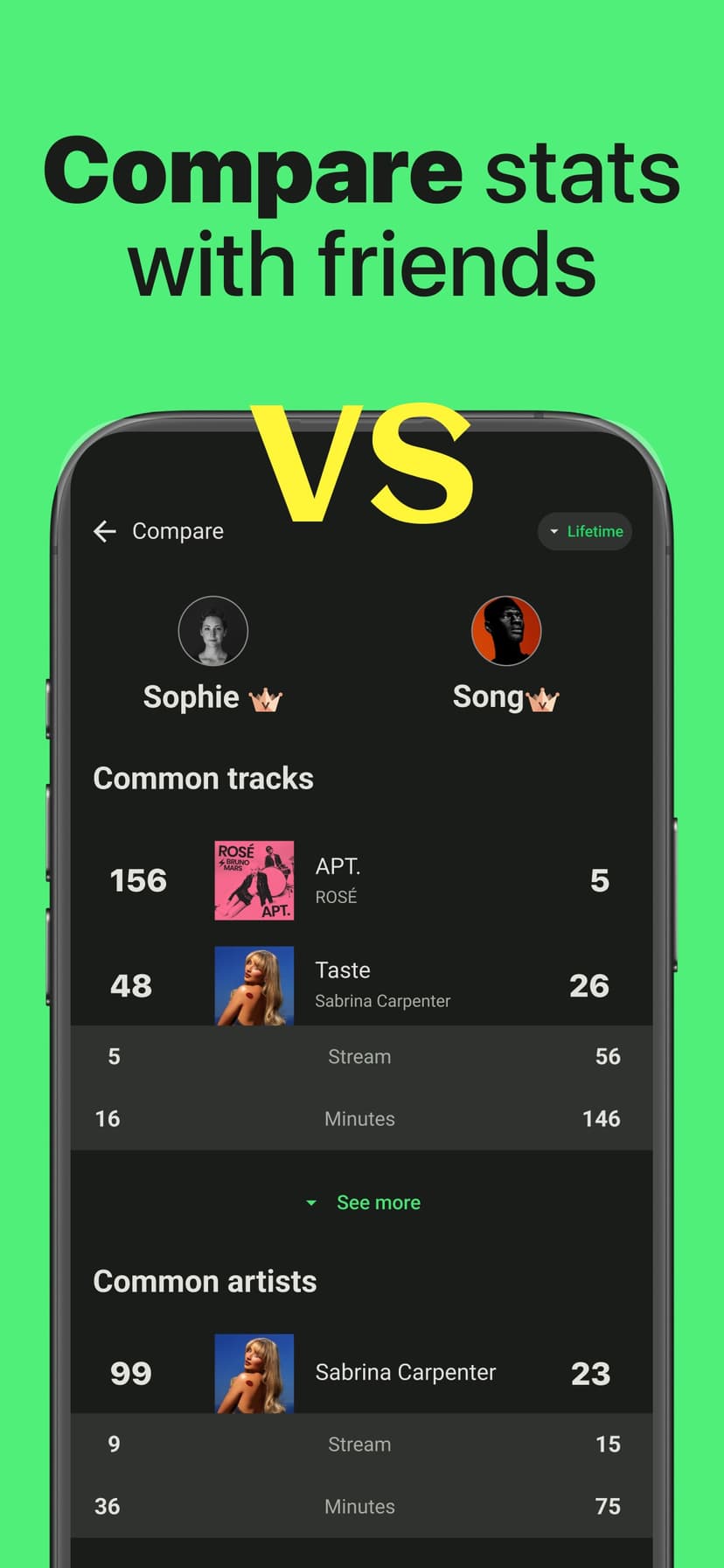 Music Stats for Spotify Song screenshot 6 - screenshot
