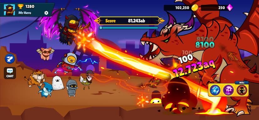 Mr Hero - Idle RPG screenshot 2 - screenshot