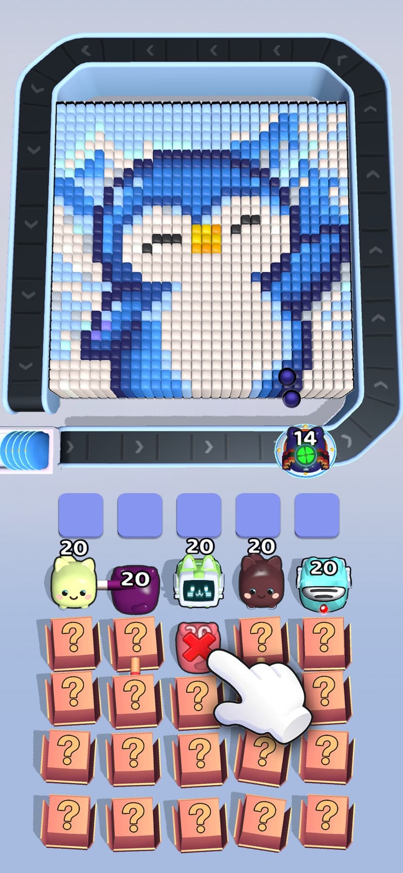 Cat Blast Blocks screenshot 1 - screenshot