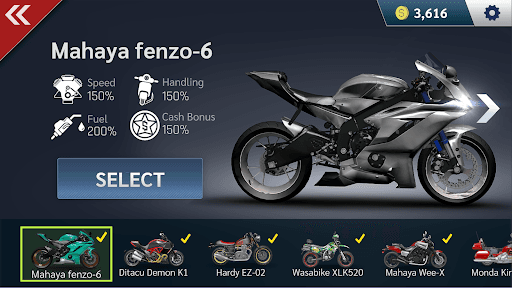 Real Moto Rider: Traffic Race screenshot 10 - screenshot