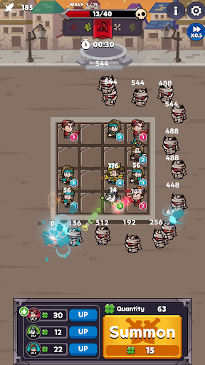 Heroes vs. Evil: Gacha defense screenshot 11 - screenshot