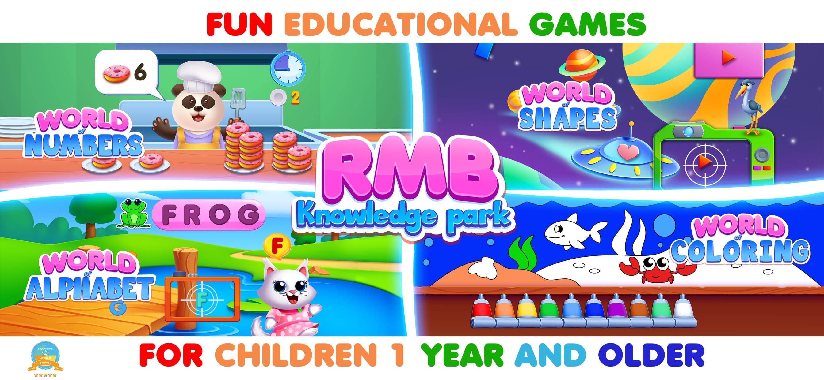 RMB Games: Preschool Learning screenshot 1 - screenshot