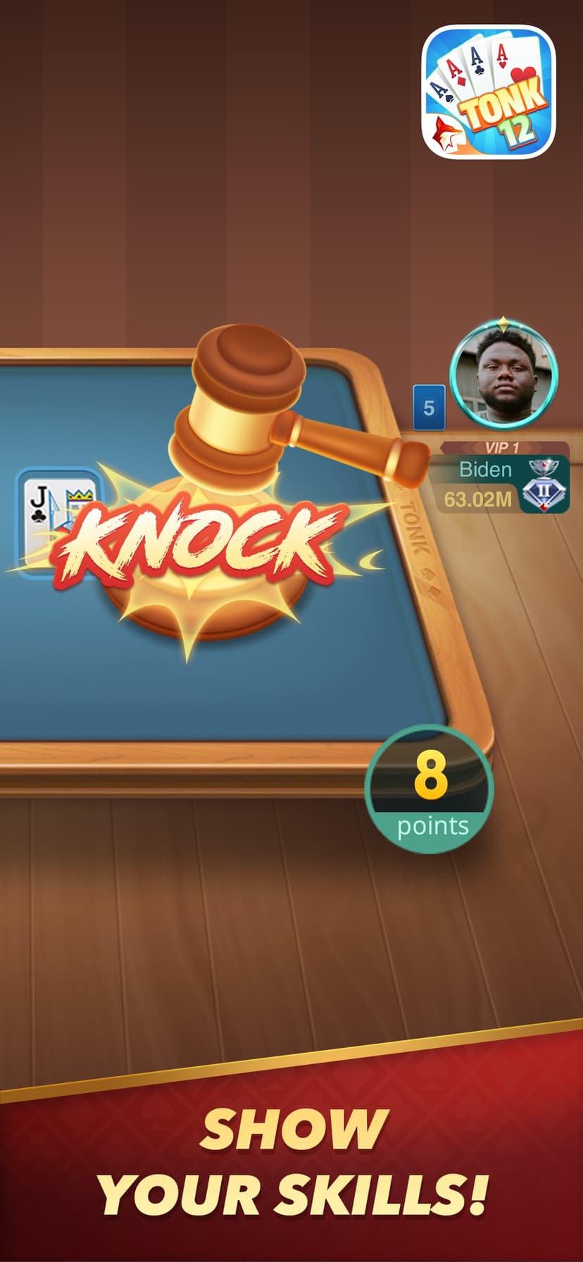 Tonk 12: Tunk Rummy ZingPlay screenshot 6 - screenshot