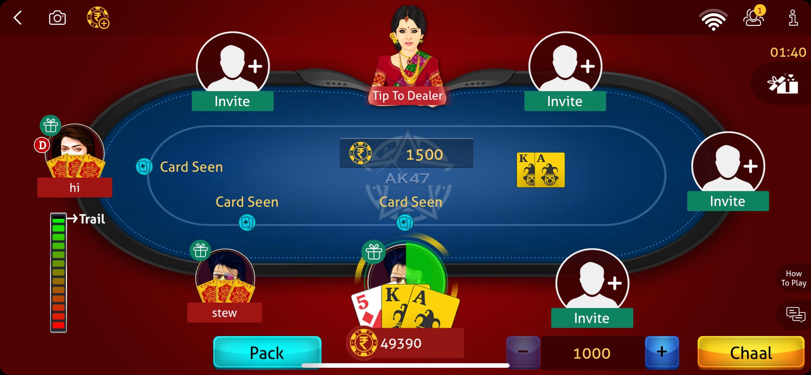 Teen Patti Game - 3Patti Poker screenshot 5 - screenshot
