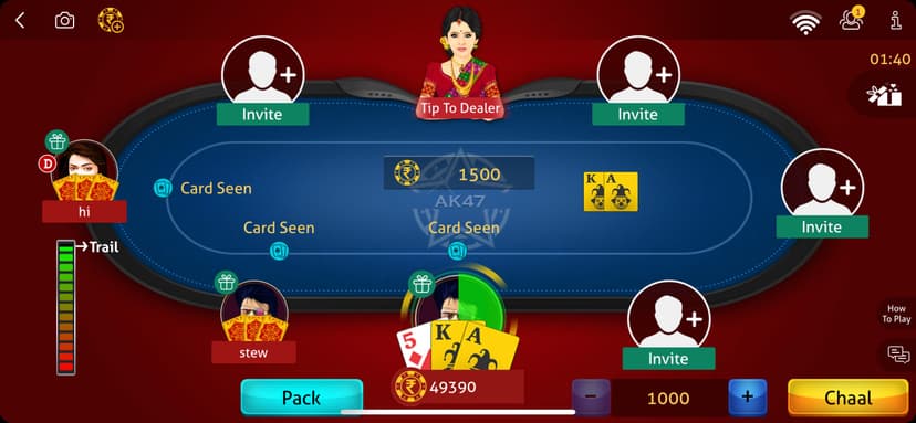 Teen Patti Game - 3Patti Poker screenshot 5 - screenshot