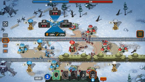 Bunker Wars: WW1 RTS Game screenshot 3 - screenshot